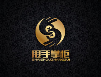 郭庆忠的甩手掌柜投资管理logo设计