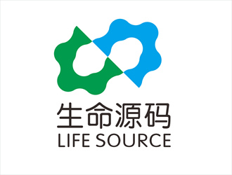 唐国强的生命源码logo设计