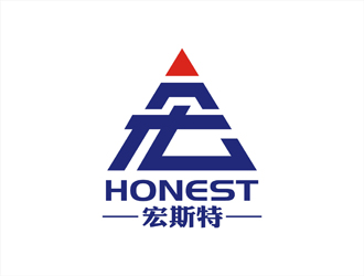 周都响的HONEST(宏斯特）logo设计