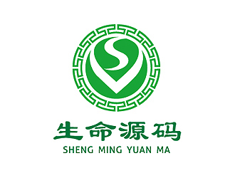 彭波的生命源码logo设计
