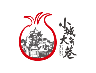 叶美宝的小城大巷生活馆标志logo设计