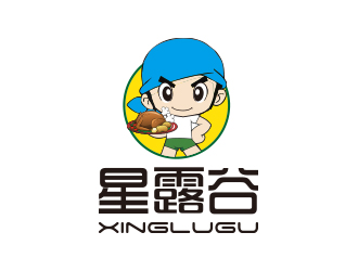 孙金泽的星露谷农场卡通标志logo设计