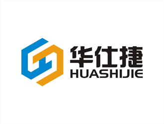 周都响的深圳市华仕捷科技有限公司logo设计