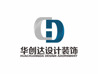 何嘉健的广东华创达设计装饰工程有限公司logo设计