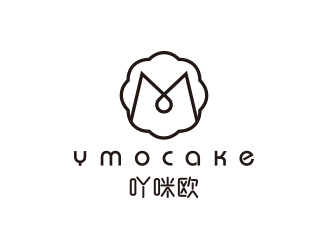 孙金泽的吖咪欧YMOCAKE蛋糕logo设计