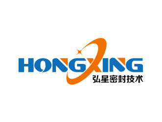 张俊的英文字母logo - 深圳市弘星密封技术有限公司logo设计