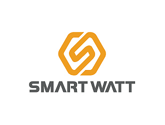 Smart Watt LED照明 英文logologo设计