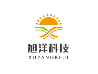 朱红娟的旭洋科技家庭农场logo设计