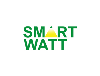 冯国辉的Smart Watt LED照明 英文logologo设计