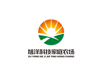 钟炬的旭洋科技家庭农场logo设计