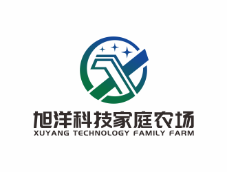 林思源的旭洋科技家庭农场logo设计