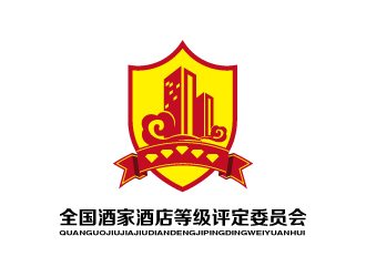 张俊的全国酒家酒店等级评定委员会logo设计