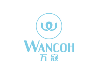 陈兆松的万寇/wancoh化妆品商标logo设计