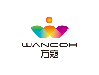 孙金泽的万寇/wancoh化妆品商标logo设计
