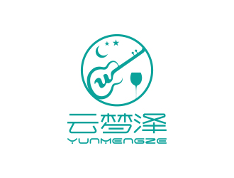 孙金泽的云梦泽音乐餐厅logo设计logo设计