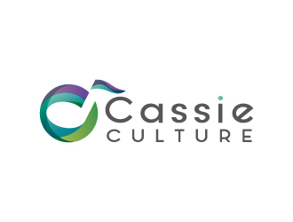 英文标志 - Cassie Culturelogo设计
