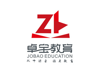 刘彩云的卓宝教育logo设计