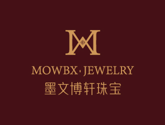 墨文博轩珠宝logo设计