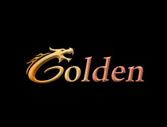 黄安悦的Golden英文logologo设计