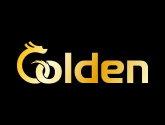 叶美宝的Golden英文logologo设计