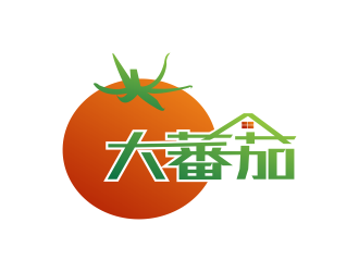 林思源的大蕃茄装修网站logo设计