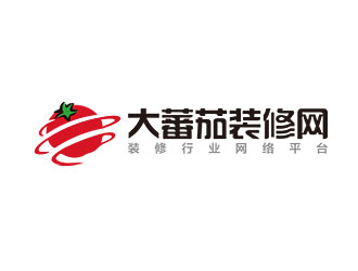 钟炬的大蕃茄装修网站logo设计
