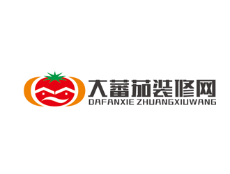 赵鹏的大蕃茄装修网站logo设计