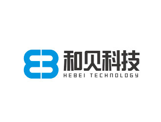 李贺的和贝科技logo设计