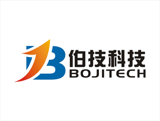 周都响的北京伯技科技有限责任公司logo设计