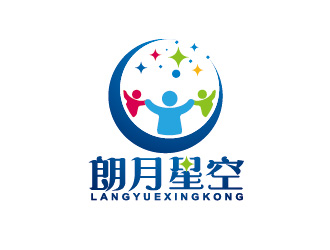 陈晓滨的朗月星空logo设计