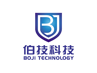 彭波的北京伯技科技有限责任公司logo设计