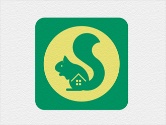 唐国强的松鼠租房APP logo设计logo设计