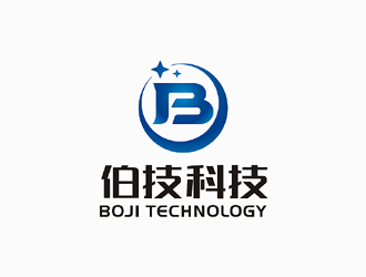 梁俊的北京伯技科技有限责任公司logo设计