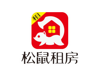 向正军的松鼠租房APP logo设计logo设计