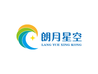 孙金泽的朗月星空logo设计
