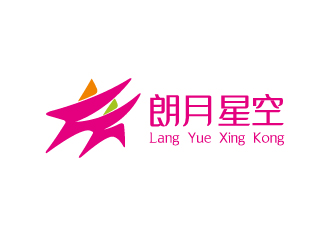 杨勇的朗月星空logo设计