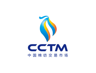孙金泽的CCTM /中国棉纺交易市场logo设计