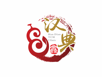 何嘉健的汉典中医诊所（Han Dian TCM Clinic)logo设计