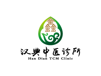 周金进的汉典中医诊所（Han Dian TCM Clinic)logo设计