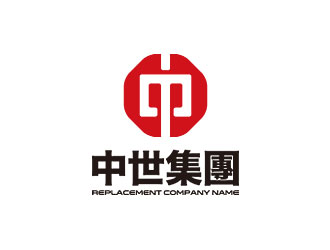 钟炬的金融公司对称LOGOlogo设计