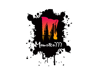 潘乐的Monster777网站logologo设计