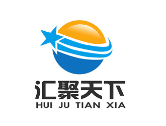 朱兵的湖南汇聚天下网络科技有限公司logo设计