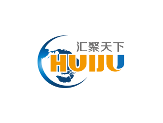 黄安悦的湖南汇聚天下网络科技有限公司logo设计