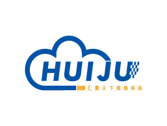 连杰的湖南汇聚天下网络科技有限公司logo设计