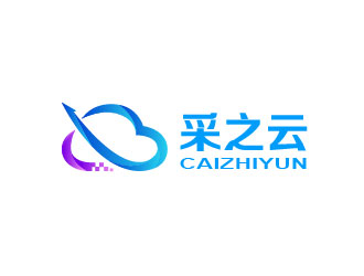 李贺的采之云传媒祥云标志logo设计