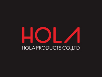 刘彩云的HOLA/HOLA PRODUCTS CO.,LTDlogo设计