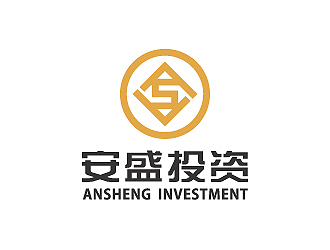 彭波的吉林市安盛投资中心（有限合伙）logo设计