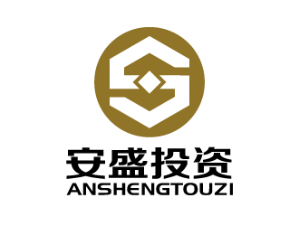 张俊的吉林市安盛投资中心（有限合伙）logo设计