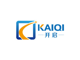 朱红娟的KAIQI开启网络公司logologo设计