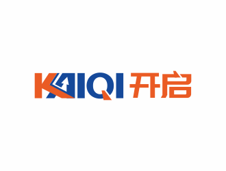 林思源的KAIQI开启网络公司logologo设计